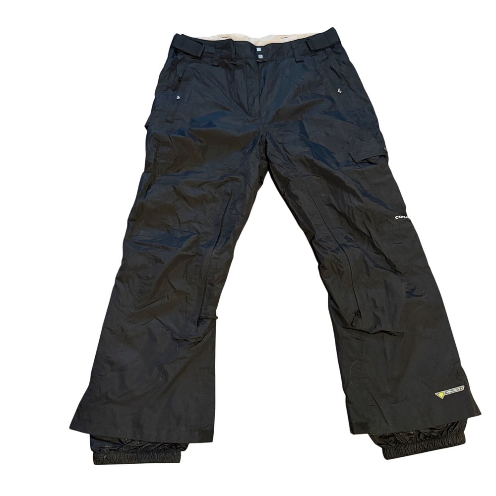 Columbia Convert Snowboard Ski Pants Womens XL Black Waterproof Insulated